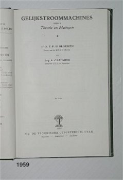 [1959] Elektrotechniek, Gelijkstroommachines deel 1, Bloemen, Stam - 2