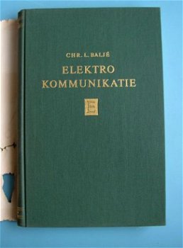 [1959] Elektriciteitsleer: Elektro Kommunikatie, Sijthoff - 2