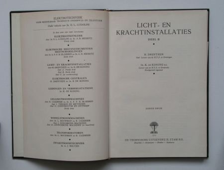 [1961] Elektrotechniek, licht- en krachtinstallaties, deel B, Drenthen ea, Stam - 2