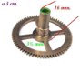 === Uurrad Franse pendule / regulateur = oud === 8146 - 2 - Thumbnail