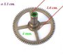 === Uurrad Franse pendule / regulateur = oud === 8168 - 2 - Thumbnail