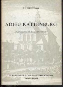 Adieu Kattenburg, J.H.Kruizinga - 1