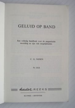 [1969] Geluid op Band, Kluwer (Philips) - 2