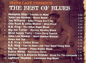cd - Blues cafe presents: The best of Blues - (new) - 2