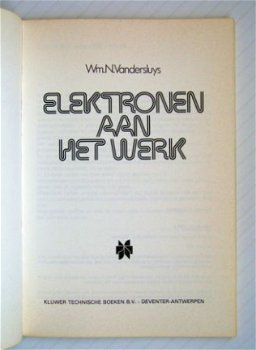 [1979] Elektronen aan het werk, Vandersluys, Kluwer - 2