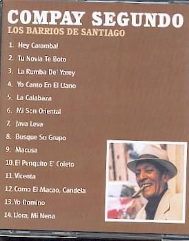 cd - COMPAY SEGUNDO - Los Barrios de Santiago - (new) - 1