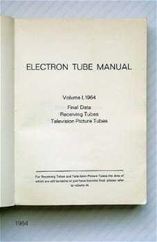 [1964] Philips Electron Tube Manual vol. 1, Philips - 2