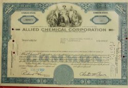 Aandeel Allied Chemical
