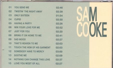 cd - Sam COOKE - 15 tracks - (new) - 1