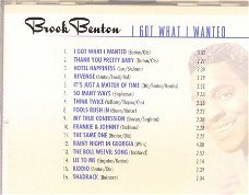 cd - Brook BENTON - I got what I wanted - (new)