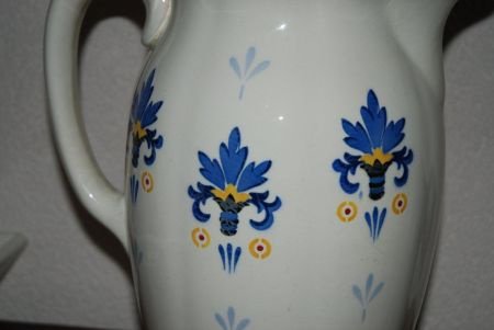 Villeroy & Boch oude lampetkan * Wallerfange Saar Basin - 1