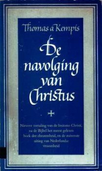 De navolging van Christus. Nederlandse vertaling in strofisc - 1