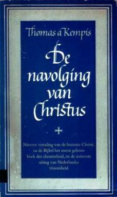 De navolging van Christus. Nederlandse vertaling in strofisc