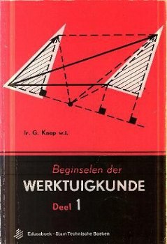 Knop, G ; Beginselen der werktuigkunde - 1