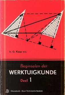 Knop, G ; Beginselen der werktuigkunde