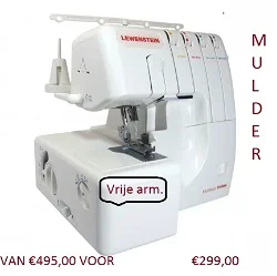 LEWENSTEIN OVERLOCKMACHINE MODEL 700D MET GRATIS afvalbakje