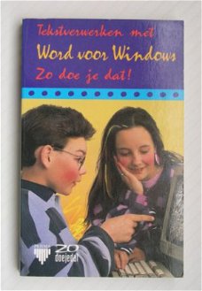 [1993] Tekstverwerken met Word voor Windows, Spectrum