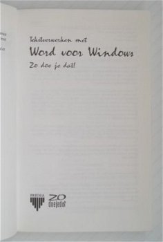 [1993] Tekstverwerken met Word voor Windows, Spectrum - 2