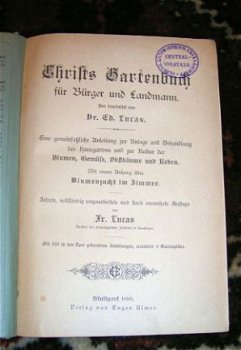 [1895] Christ’s Gartenbuch, Ulmer Stuttgart - 2