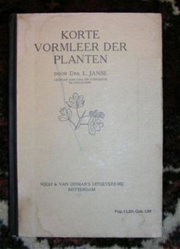 [1927] Korte Vormleer der Planten, Nijgh & v D - 1
