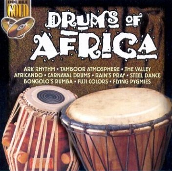 2 cd's - Drums of AFRICA - (new) - 1