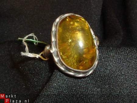 Amber-ring for your fingers only - 1