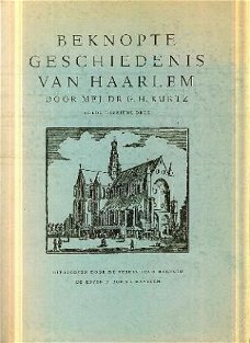 Kurtz, GH ; Beknopte Geschiedenis van Haarlem