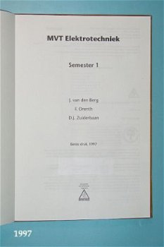 [1997] MVT, Elektrotechniek, Berg vd, Delta Press - 2