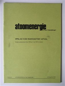 [1974] Atoomenergie, opslag afval, RCN