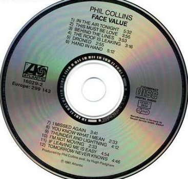 CD - Phil Collins - 1