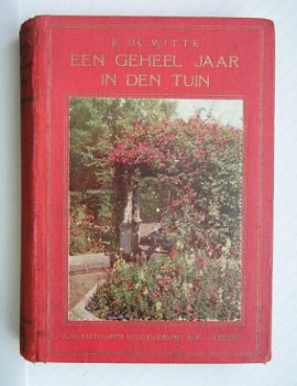 [1921] Een geheel jaar in den tuin, Sijthoff - 1