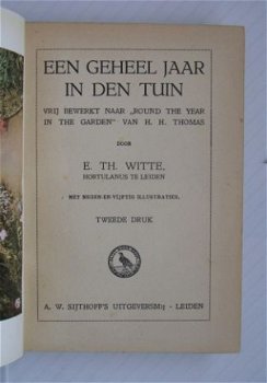 [1921] Een geheel jaar in den tuin, Sijthoff - 2