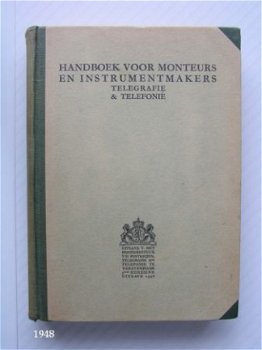 [1948] Handboek voor M en I Telegrafie&Telefonie, PTT - 1