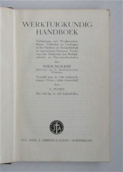 [1948] Walker, Werktuigkundig Handboek, Ahrend&Zn - 2