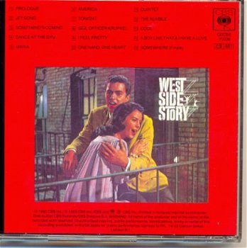 cd - West Side Story - Original Soundtrack - 1