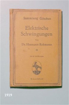[1919] Elektrische Schwingungen 2, Rohmann, Göschen - 1