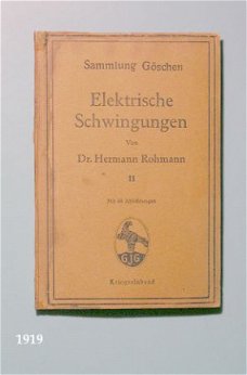 [1919] Elektrische Schwingungen 2, Rohmann, Göschen