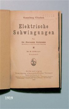 [1919] Elektrische Schwingungen 2, Rohmann, Göschen - 2