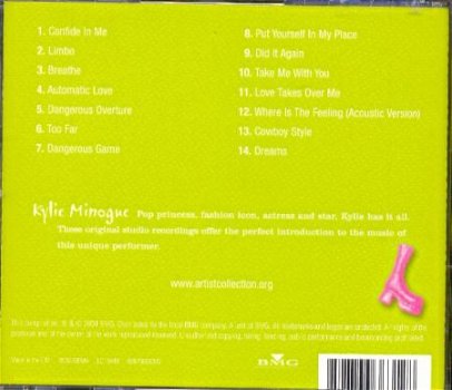 cd - Kylie Minogue - Artist collection - (new) - 1