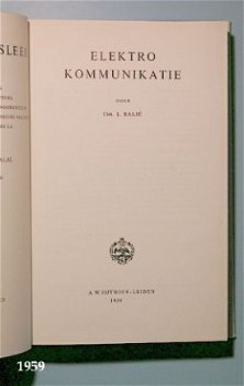 [1959] E-V, Kommunikatie, Baljé, Sijthoff - 3