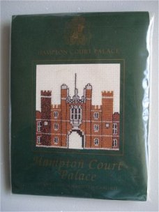 Borduurpakket Hampton Court Palace met kaart 13 x 10 engels