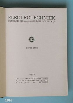 [1943] Electrotechniek, Krachtwerktuigen, Kluwer - 2