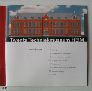 [2005] Brochure + CD: Twents Techniek Museum HEIM - 2