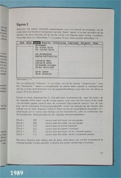 [1989] Werken met Signum ! en Signum 2, Hermans, Maklu - 4