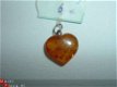 Amber Heart / barnsteen hart - 1 - Thumbnail