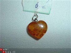 Amber Heart / barnsteen hart