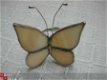 servetringen tiffany vlinder glas 5x5 cm - 1 - Thumbnail