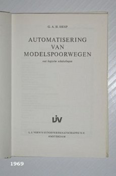 [1969] Automatisering van modelspoorwegen, Hesp, Veen - 2