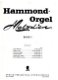Hammond-Orgel Melodien. Band 1 [6 stukken] - 1 - Thumbnail