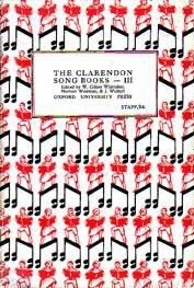 The Clarendon Song Books. Book III [muzieknotatie: zang, 1/2 - 1